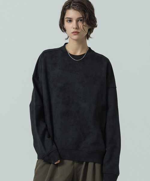 SLICK（スリック）の「【SLICK/スリック】Used Printed Sweat Short Pullover/ユーズドプリントショートレングススウェット/ビンテージ/短丈（Tシャツ/カットソー・メンズ・ブラック/グレー・1/2/3）」の19枚目の写真