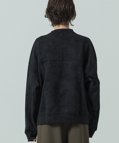 SLICK（スリック）の「【SLICK/スリック】Used Printed Sweat Short Pullover/ユーズドプリントショートレングススウェット/ビンテージ/短丈（Tシャツ/カットソー・メンズ・ブラック/グレー・1/2/3）」の21枚目の写真