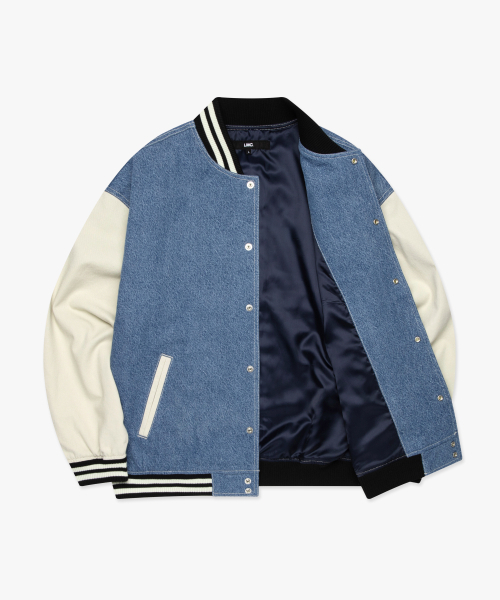 LMCの「DENIM VARSITY JACKET blue（スタジャン・レディース・その他・S/M/L）」の7枚目の写真