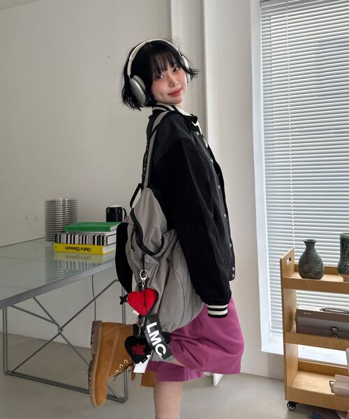 LMCの「DENIM VARSITY JACKET blue(スタジャン・レディース・その他・S/M/L)」の10枚目の写真
