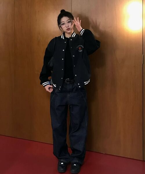 LMCの「DENIM VARSITY JACKET blue(スタジャン・レディース・その他・S/M/L)」の15枚目の写真
