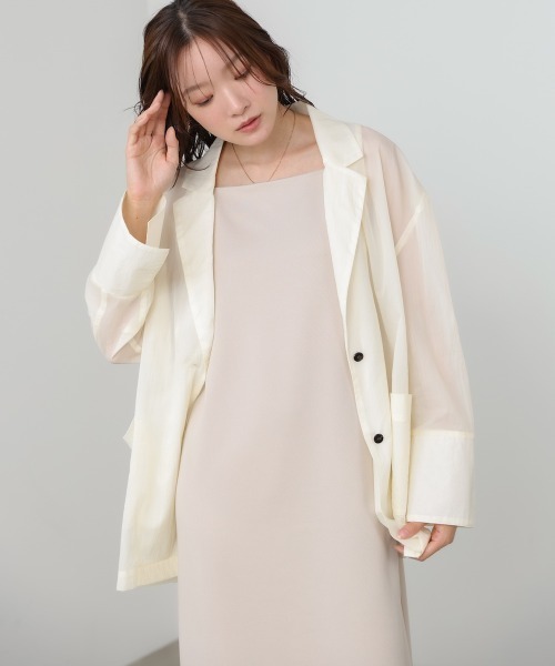 Bab(バブ)の「【選べるサイズ展開】カップ付裾レースキャミワンピース(ワンピース・レディース・ベージュ/チャコールグレー・S/M)」の15枚目の写真