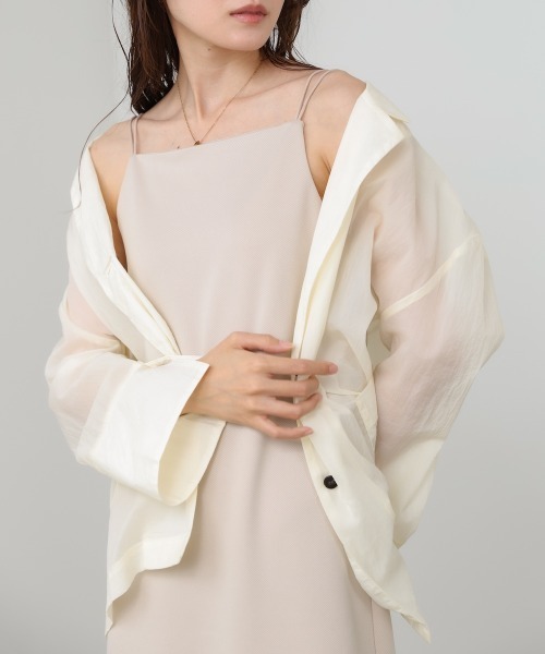 Bab(バブ)の「【選べるサイズ展開】カップ付裾レースキャミワンピース(ワンピース・レディース・ベージュ/チャコールグレー・S/M)」の16枚目の写真