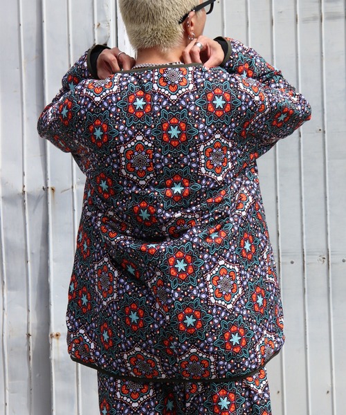 moyan ecri(モヤン エクリ)の「<moyan ecri>リバーシブルキルトナイロンブルゾンREVERSIBLE QUILT BLOUSON(ブルゾン・メンズ・ライトカーキ/ダークカーキ/ブラック系その他・FREE)」の13枚目の写真