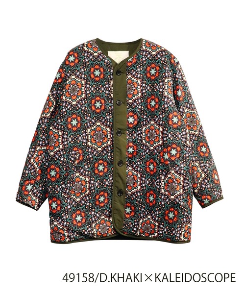 moyan ecri(モヤン エクリ)の「<moyan ecri>リバーシブルキルトナイロンブルゾンREVERSIBLE QUILT BLOUSON(ブルゾン・メンズ・ライトカーキ/ダークカーキ/ブラック系その他・FREE)」の20枚目の写真