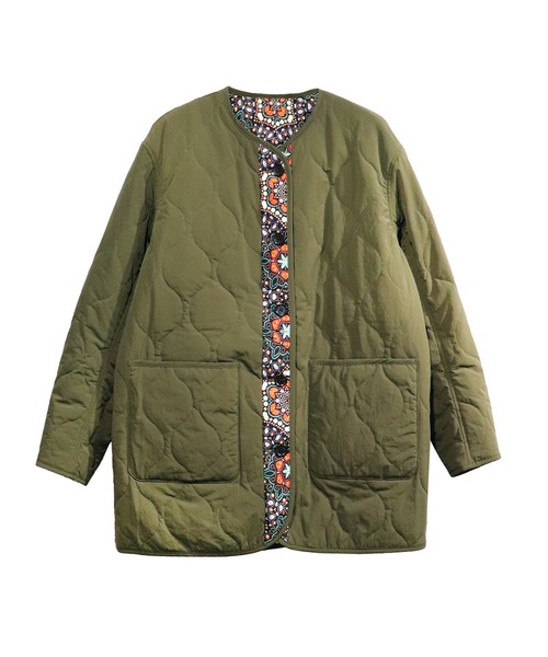 moyan ecri(モヤン エクリ)の「<moyan ecri>リバーシブルキルトナイロンブルゾンREVERSIBLE QUILT BLOUSON(ブルゾン・メンズ・ライトカーキ/ダークカーキ/ブラック系その他・FREE)」の22枚目の写真