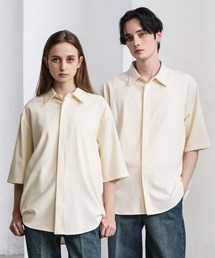 CLEL】Royal Oxford Short Sleeve Regular Collar Shirt / ロイヤル