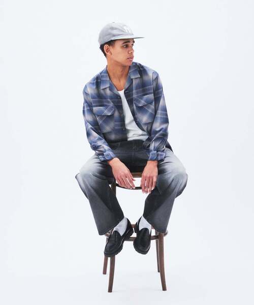 PENDLETON(ペンドルトン)の「PENDLETON / ペンドルトン 別注 オープンカラーシャツ(シャツ/ブラウス・メンズ・コバルトブルー/ベージュ/ブラウン系その他/ブラック・MEDIUM/LARGE)」の10枚目の写真