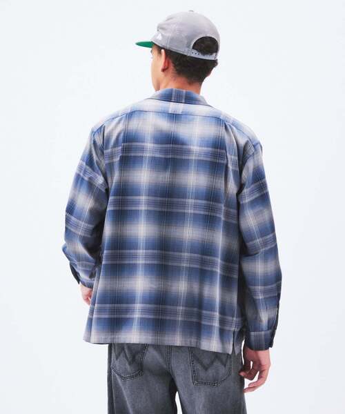 PENDLETON(ペンドルトン)の「PENDLETON / ペンドルトン 別注 オープンカラーシャツ(シャツ/ブラウス・メンズ・コバルトブルー/ベージュ/ブラウン系その他/ブラック・MEDIUM/LARGE)」の16枚目の写真