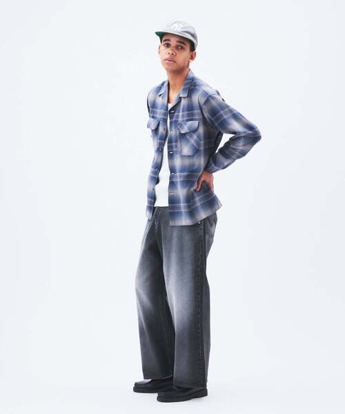 PENDLETON(ペンドルトン)の「PENDLETON / ペンドルトン 別注 オープンカラーシャツ(シャツ/ブラウス・メンズ・コバルトブルー/ベージュ/ブラウン系その他/ブラック・MEDIUM/LARGE)」の21枚目の写真