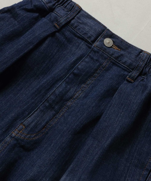 soulberry（ソウルベリー）の「「わがまま別注」ゆったり好きの、すっきりデニムパンツ（デニムパンツ・レディース・サックスブルー/ネイビー/ブルー・M/S/L/LL）」の19枚目の写真