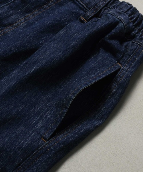 soulberry（ソウルベリー）の「「わがまま別注」ゆったり好きの、すっきりデニムパンツ（デニムパンツ・レディース・サックスブルー/ネイビー/ブルー・M/S/L/LL）」の20枚目の写真