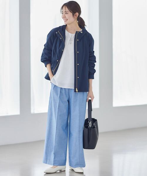 Reflect(リフレクト)の「ダンガリーワイドパンツ(その他パンツ・レディース・ブルー系その他/ブラック・13/11/09/07)」の11枚目の写真