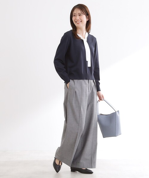 Reflect(リフレクト)の「ダンガリーワイドパンツ(その他パンツ・レディース・ブルー系その他/ブラック・13/11/09/07)」の16枚目の写真