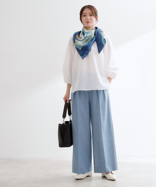 Reflect(リフレクト)の「ダンガリーワイドパンツ(その他パンツ・レディース・ブルー系その他/ブラック・13/11/09/07)」の19枚目の写真