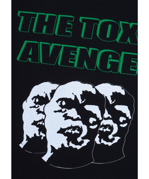 MEDICOM TOY(メディコムトイ)の「MLE × The Toxic Avenger "THREE HEADS" TEE(Tシャツ/カットソー・メンズ・ブラック・SMALL/MEDIUM/LARGE/X-LARGE)」の2枚目の写真