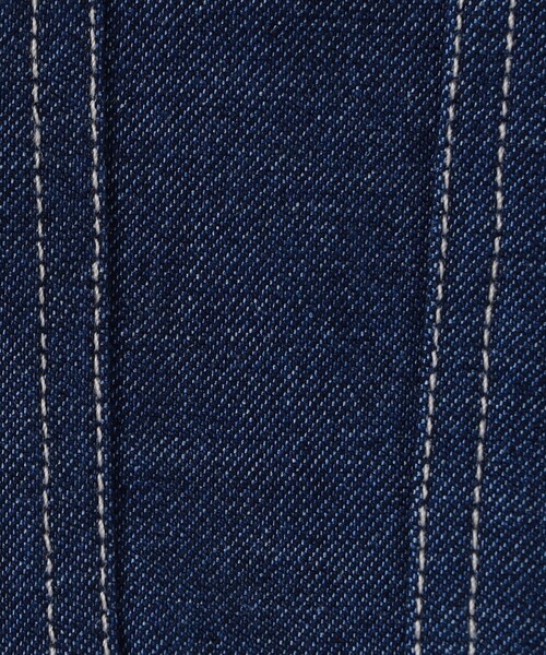 COMME CA ISM（コムサイズム）の「デニムライクストレッチ フード付き Gジャン（ブルゾン・キッズ・ブルー・100cm/110cm/120cm/130cm/140cm/150cm）」の11枚目の写真