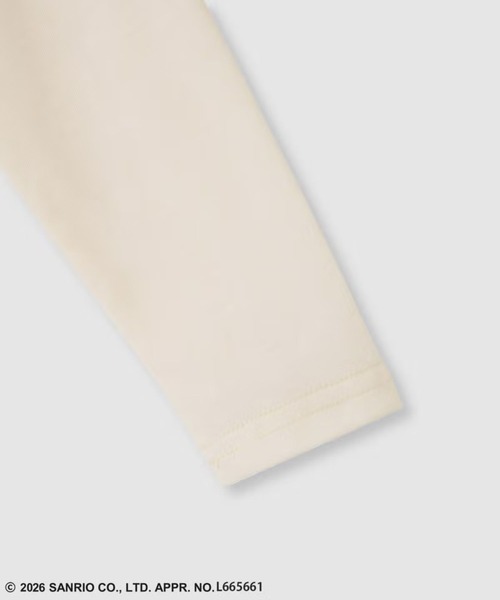 sanrio(サンリオ)の「【Sanrio/サンリオ 】キャラクター 長袖Tシャツ モチーフ刺繍(Tシャツ/カットソー・キッズ・ブラック/ホワイト・120/130/140/150/160/110)」の12枚目の写真