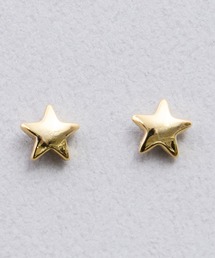 gargle（ガーグル）の「gargle ガーグル：STAINLESS ステンレスシリーズ　スター　星　ピアス（ピアス（両耳用））」