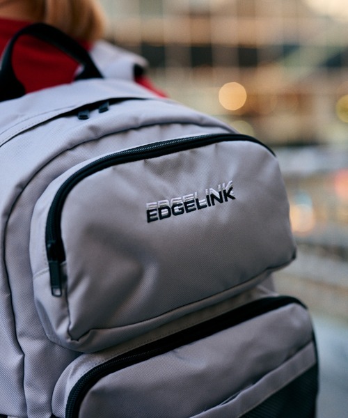 EDGELINK(エッジリンク)の「エッジリンク リュックサック ポケットメイト 通学 60471(バックパック/リュック・メンズ・オレンジ/ライトグレー/ブラック・FREE)」の6枚目の写真
