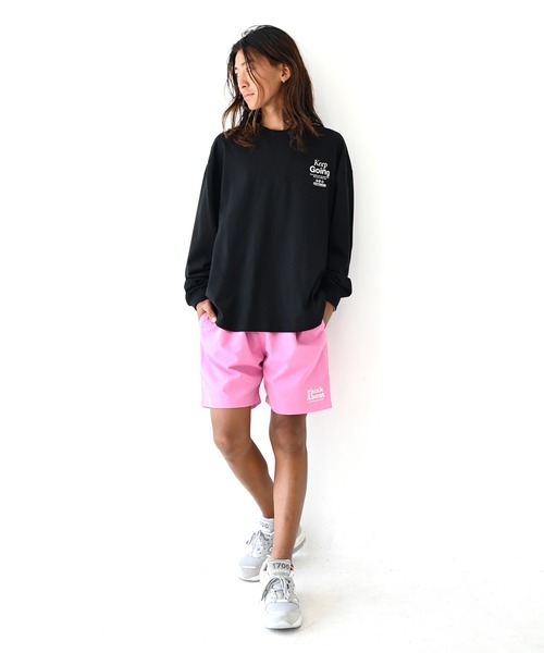GENERATOR(ジェネレーター)の「GENERATOR/ジェネレーター Keep Going L/S Tシャツ(Tシャツ/カットソー・レディース・ブラック/ホワイト/ベージュ系その他・F)」の5枚目の写真