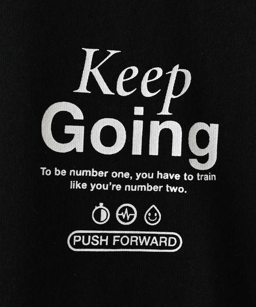 GENERATOR(ジェネレーター)の「GENERATOR/ジェネレーター Keep Going L/S Tシャツ(Tシャツ/カットソー・レディース・ブラック/ホワイト/ベージュ系その他・F)」の6枚目の写真