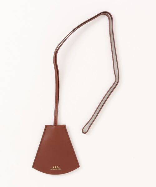 A.P.C.(アーペーセー)の「PORTE-CLEFS CLOCHE/キーホルダー(キーホルダー・レディース・ブラウン系その他/ブラック・ONESIZE)」の2枚目の写真