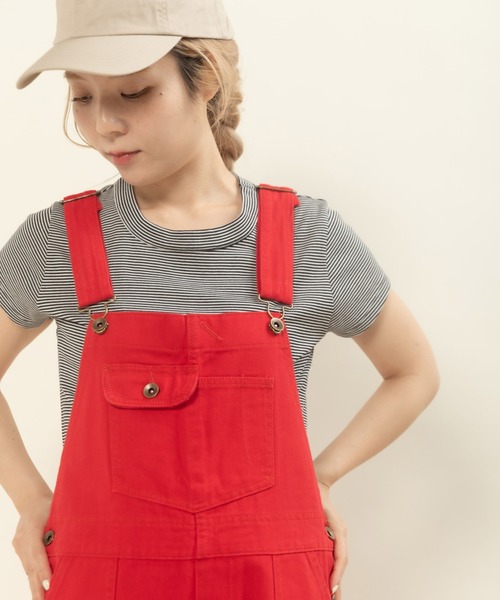 CHILD WOMAN（チャイルドウーマン）の「連シルフライス クルーネック 半袖Tシャツ（Tシャツ/カットソー・レディース・ピンク/レッド系その他/ホワイト/ブラック系その他/レッド系その他2/サックスブルー/ブラック系その他2/ブラック・FREE）」の4枚目の写真