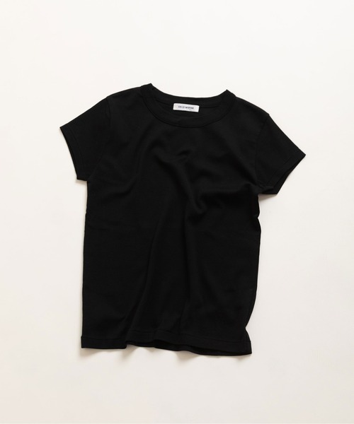 CHILD WOMAN（チャイルドウーマン）の「連シルフライス クルーネック 半袖Tシャツ（Tシャツ/カットソー・レディース・ピンク/レッド系その他/ホワイト/ブラック系その他/レッド系その他2/サックスブルー/ブラック系その他2/ブラック・FREE）」の16枚目の写真