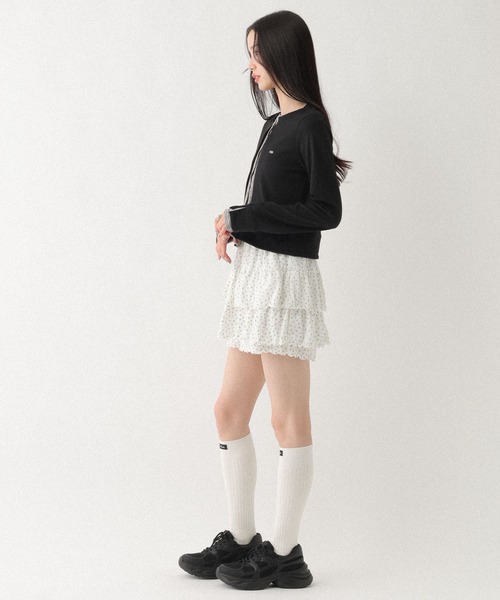Heather(ヘザー)の「レースボリュームスニーカー 650132(スニーカー・レディース・ブラック/アイボリー・L/M)」の19枚目の写真