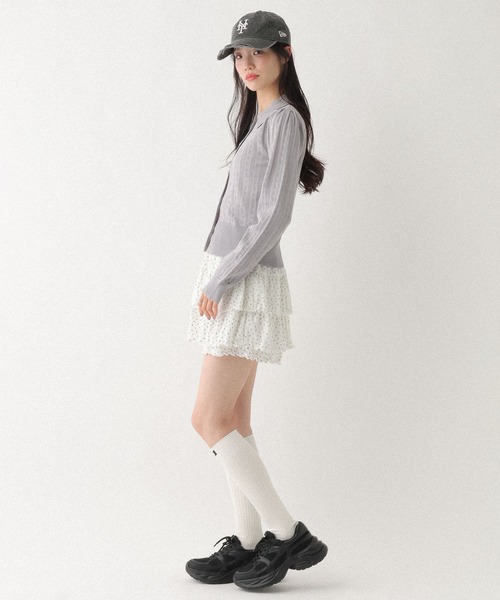 Heather(ヘザー)の「レースボリュームスニーカー 650132(スニーカー・レディース・ブラック/アイボリー・L/M)」の21枚目の写真