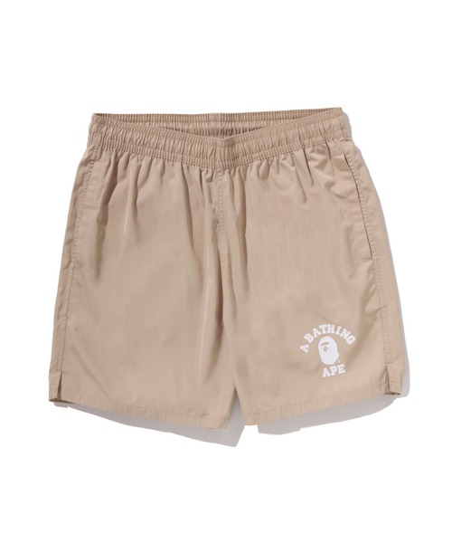 A BATHING APE（アベイシングエイプ）の「COLLEGE BEACH RELAXED FIT SHORTS（その他パンツ・メンズ・ブラック/ブルー/ベージュ/グリーン・LARGE/MEDIUM/X-LARGE）」の3枚目の写真