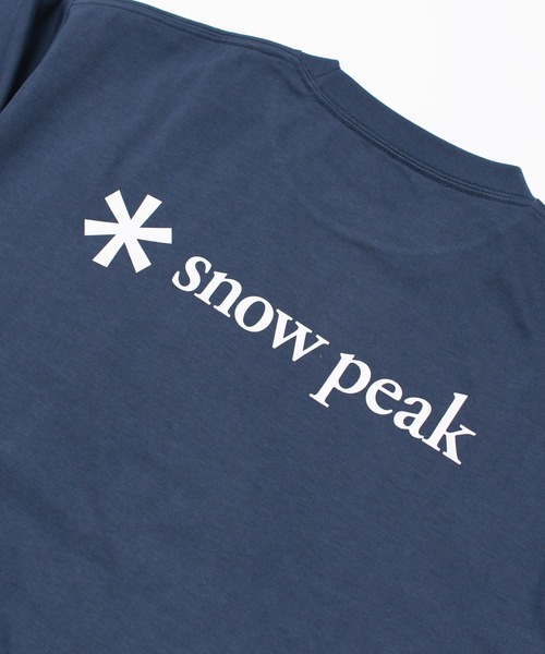 Snow Peak（スノーピーク）の「【オンライン限定】Snow Peak Logo Pocket L/S T-Shirt 長袖 ロンT Tシャツ（Tシャツ/カットソー・メンズ・ブラック/ネイビー/オフホワイト・M/S/XL/L/XXL）」の21枚目の写真