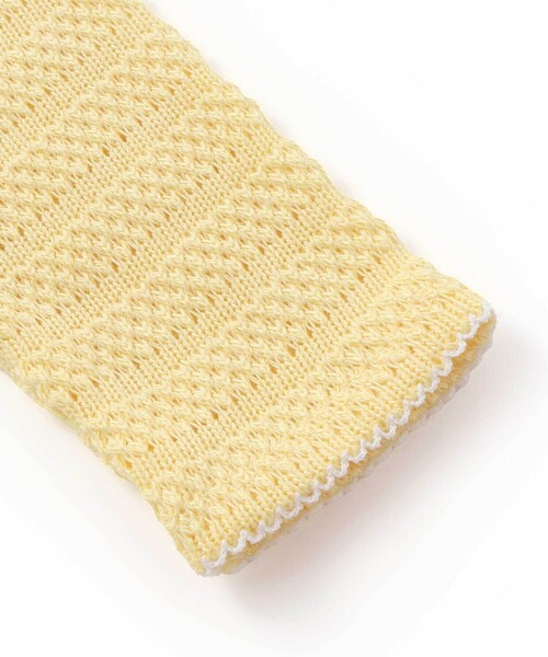BeBe（ベベ）の「クロシェ風ニット長袖カーディガン（カーディガン/ボレロ・キッズ・イエロー・150cm/130cm/140cm/120cm）」の8枚目の写真