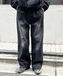 yield（イールド）の「【yield select】ビンテージライク スタイルアップ タックイン デニムパンツ N25AW5（デニムパンツ）」