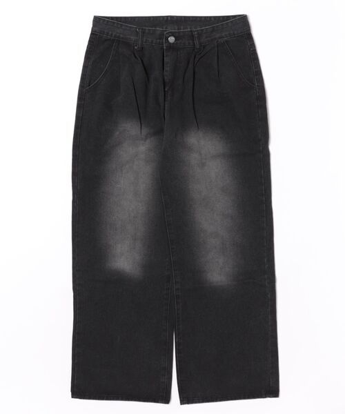 yield(イールド)の「【yield select】ビンテージライク スタイルアップ タックイン デニムパンツ N25AW5(デニムパンツ・メンズ・ライトインディゴブルー/ブラック・L/M/S/XL/XXL)」の4枚目の写真