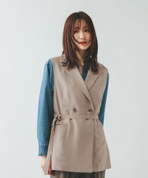 GLOBAL WORK | お手入れラクラクセットアップ/ジレ/601293(ベスト)