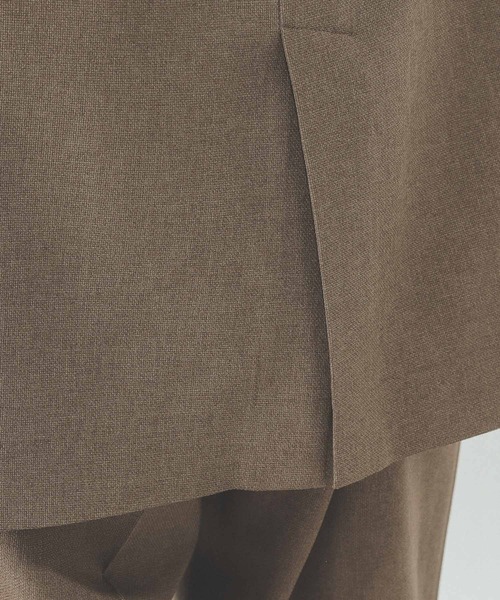 GLOBAL WORK(グローバルワーク)の「お手入れラクラクセットアップ/ジレ/601293(ベスト・レディース・ブラウン/ネイビー/ベージュ・LARGE/MEDIUM)」の11枚目の写真