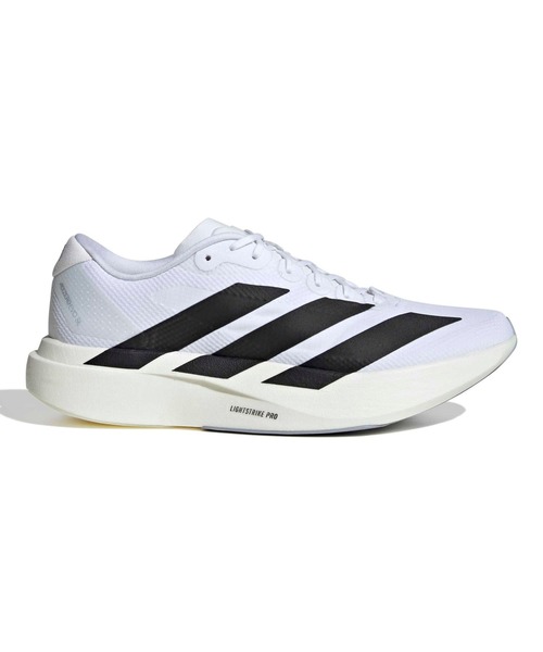 adidas(アディダス)の「【HEREIAM】adidas(アディダス)/アディゼロ EVO SL ウーブン(MENS)(スニーカー・メンズ・ホワイト/イエロー/ブラック・26.5cm/27cm/28cm/27.5cm)」の5枚目の写真