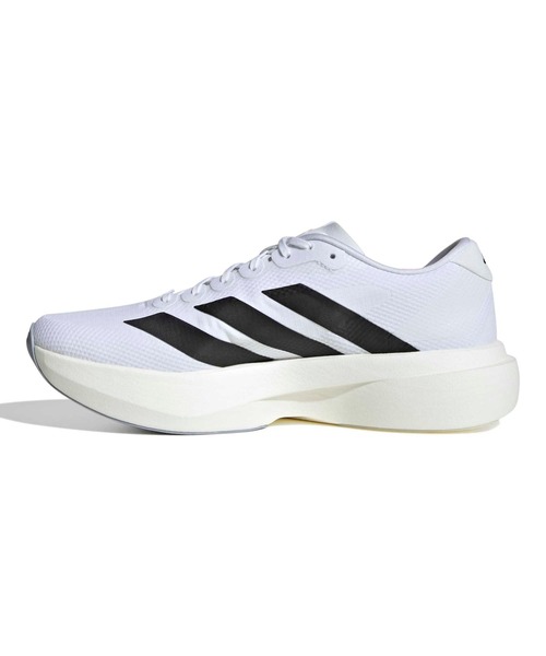adidas(アディダス)の「【HEREIAM】adidas(アディダス)/アディゼロ EVO SL ウーブン(MENS)(スニーカー・メンズ・ホワイト/イエロー/ブラック・26.5cm/27cm/28cm/27.5cm)」の9枚目の写真
