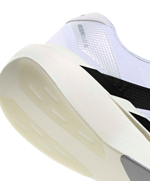 adidas(アディダス)の「【HEREIAM】adidas(アディダス)/アディゼロ EVO SL ウーブン(MENS)(スニーカー・メンズ・ホワイト/イエロー/ブラック・26.5cm/27cm/28cm/27.5cm)」の12枚目の写真