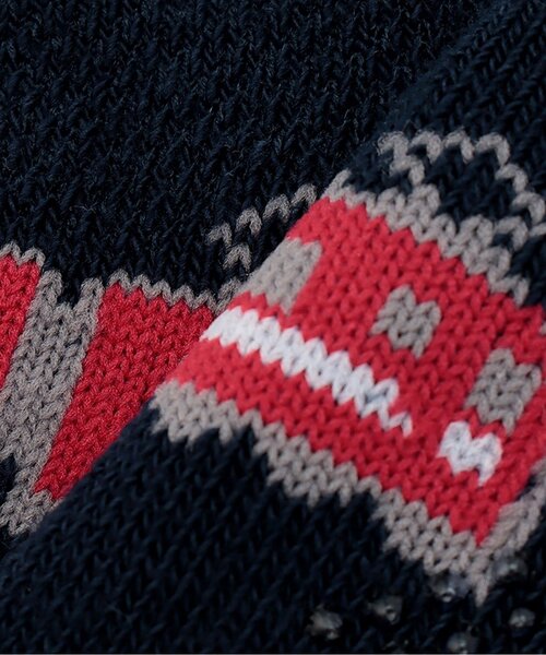 kladskap（クレードスコープ）の「電車柄ショートソックス（ソックス/靴下・キッズ・ネイビー/オフホワイト・L(18-20cm)/M(16-18cm)/S(13-15cm)/11-13cm）」の5枚目の写真