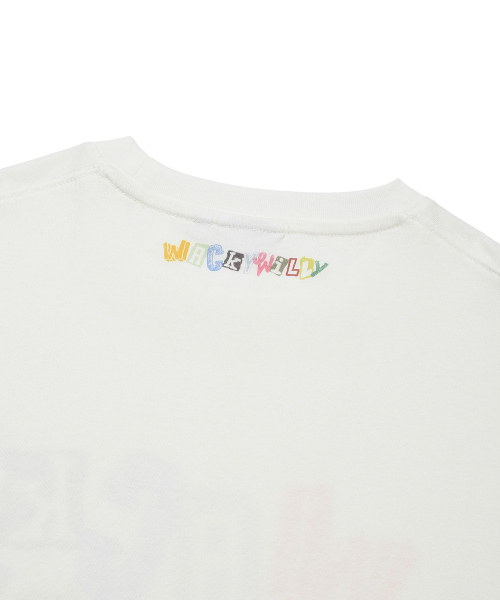 Wacky WiLLy(ワッキーウィリー)の「タイポグラフィックロングスリーブホワイト(Tシャツ/カットソー・レディース・その他・SMALL/MEDIUM/LARGE/X-LARGE)」の7枚目の写真