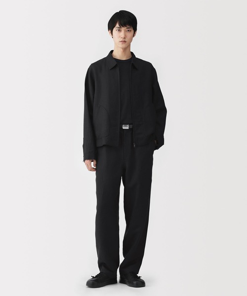 MUJI Labo(ムジラボ)の「〔MUJI Labo〕 紳士 リネンリヨセルイージーパンツ(その他パンツ・メンズ・カーキ/パープル系/ブラック・XL/L/M/S)」の4枚目の写真