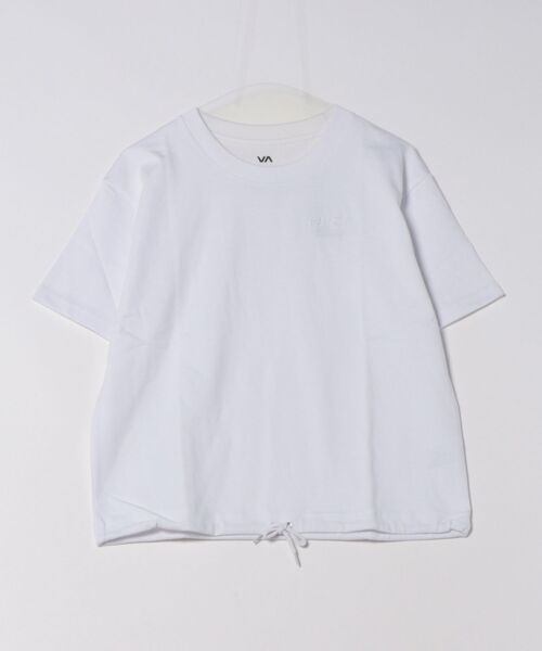 RVCA(ルーカ)の「RVCA/ルーカ Tシャツ レディース RVCA CROPPED SS TEE BG043201(Tシャツ/カットソー・レディース・ブラック/ホワイト/スミクロ・M/S)」の19枚目の写真
