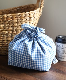 FUNALIVE（ファンアライブ）の「Ｂｏｎｎｉｅ　ランチ巾着　ギンガムチェック（お弁当箱）」