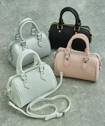 ANAP（アナップ）の「シンプル ミニボストンバッグ（ボストンバッグ）」