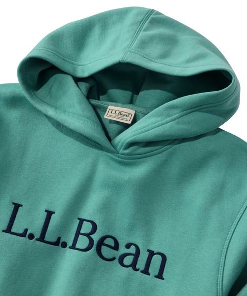 L.L.Bean(エルエルビーン)の「エッセンシャル・グラフィック・スウェットシャツ、フーディ 米国フィット・レギュラー(パーカー・メンズ・ベージュ/ネイビー/グリーン・LARGE/MEDIUM/SMALL)」の14枚目の写真