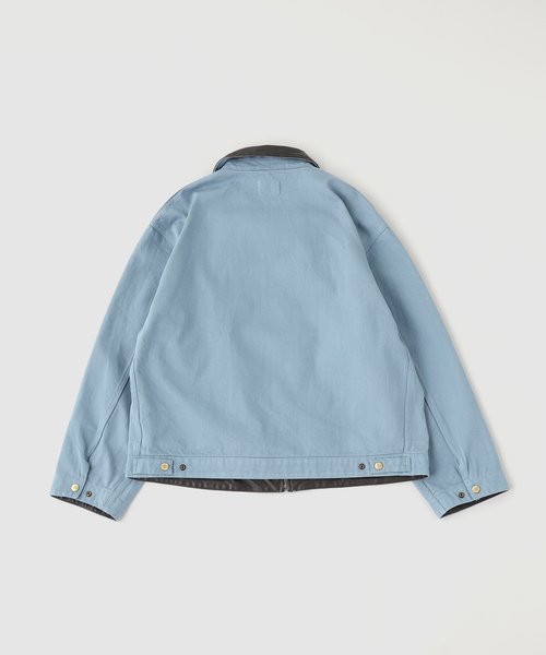 B.C STOCK(ベーセーストック)の「GOD ファーマーズジャケット(ブルゾン・メンズ・アイボリー/ブルー系その他/ネイビー・LARGE/MEDIUM)」の19枚目の写真