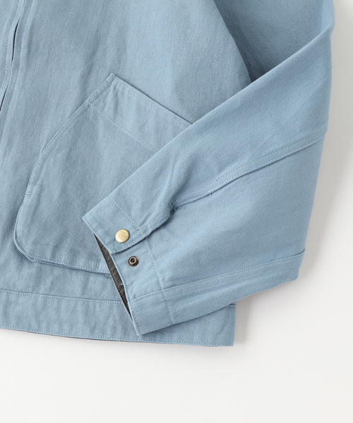 B.C STOCK(ベーセーストック)の「GOD ファーマーズジャケット(ブルゾン・メンズ・アイボリー/ブルー系その他/ネイビー・LARGE/MEDIUM)」の20枚目の写真